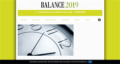 Desktop Screenshot of messe-balance.de